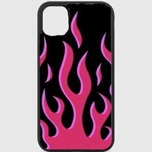 PINK Flame Phone Case